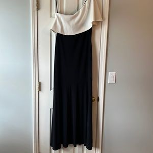 Ralph Lauren One Shoulder Gown